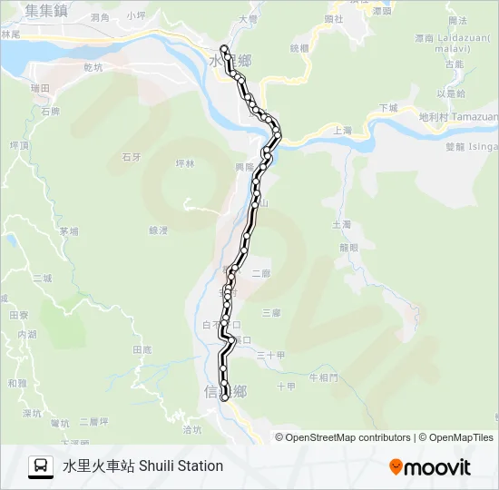 6730 Bus Line Map