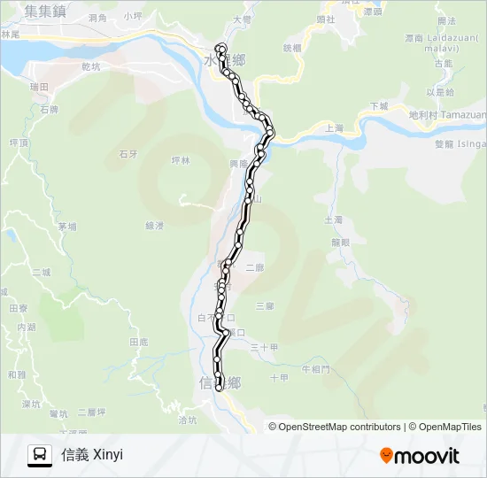 6730 Bus Line Map