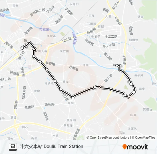 7131 Bus Line Map