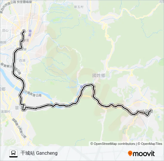 6268A Bus Line Map