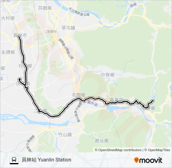 6702 Bus Line Map