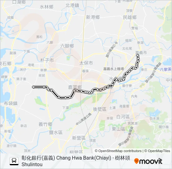 7213 Bus Line Map