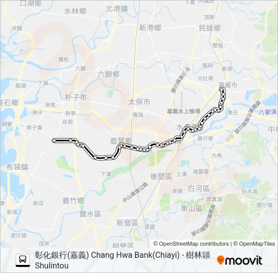 7213 Bus Line Map
