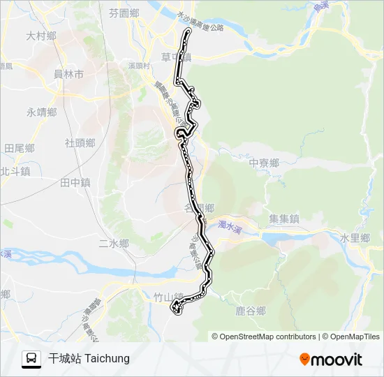 6742A Bus Line Map