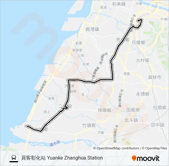 6714 Bus Line Map