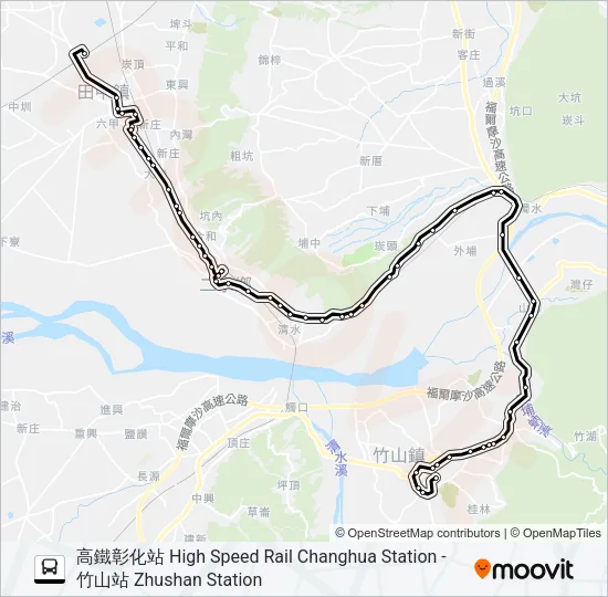 6701 Bus Line Map