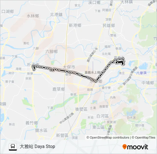 7324H Bus Line Map