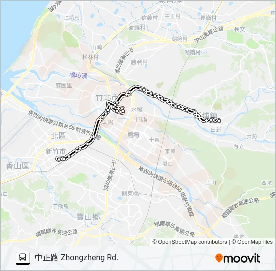 5621 Bus Line Map