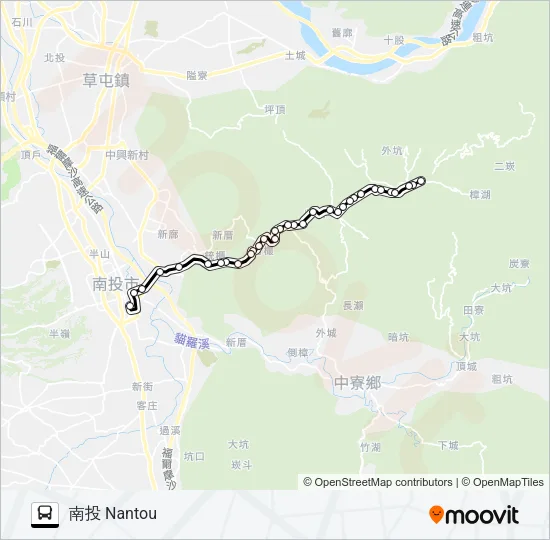 6920 Bus Line Map