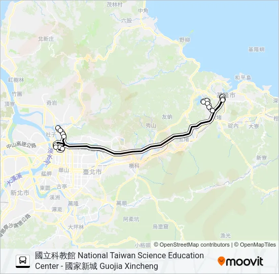 9006 Bus Line Map