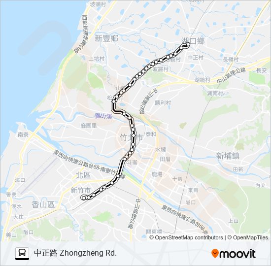 5622 bus Line Map
