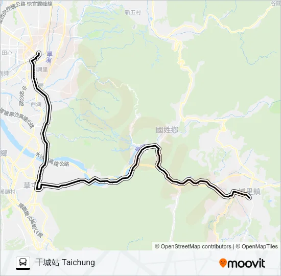 6899 Bus Line Map