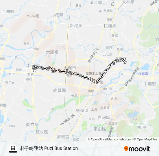 7324E Bus Line Map