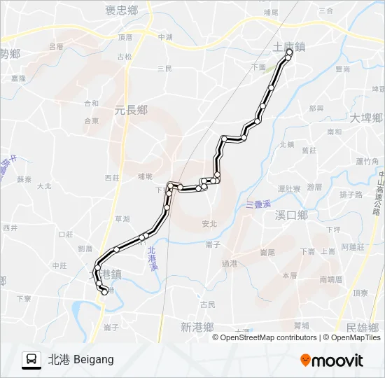 7219 Bus Line Map