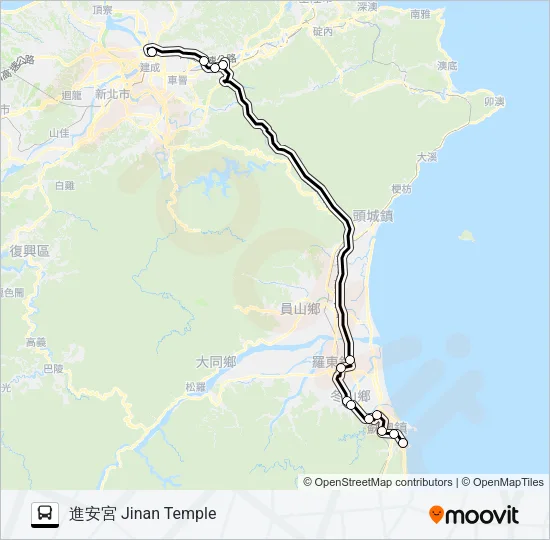 1879C Bus Line Map