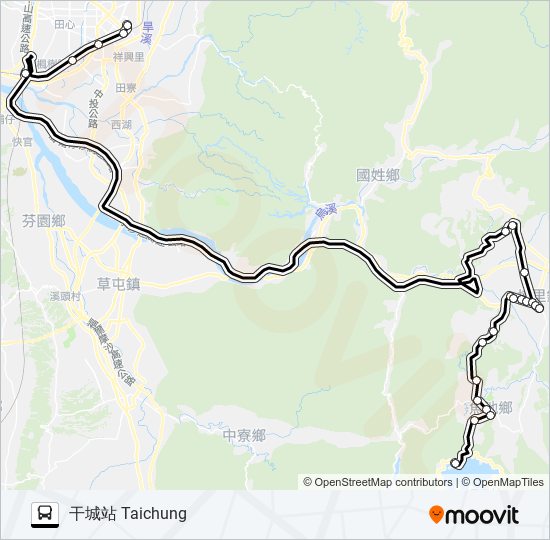 6670C bus Line Map