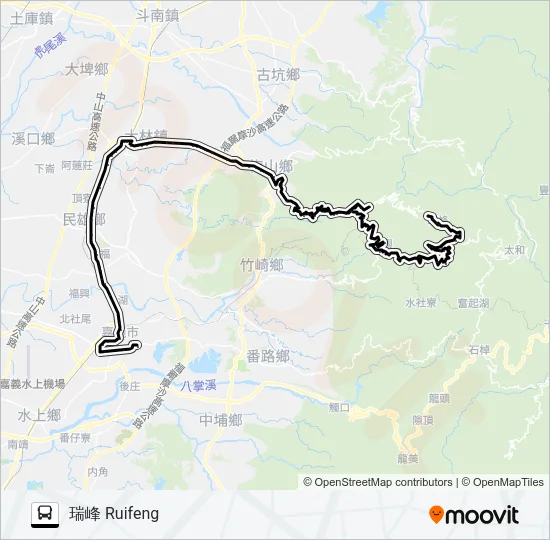 7315 Bus Line Map