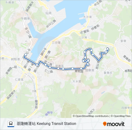 206 Bus Line Map
