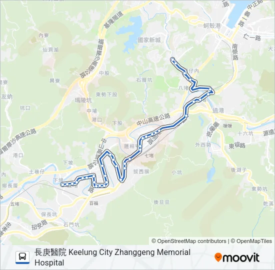 409 Bus Line Map