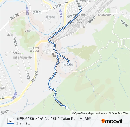 706 Bus Line Map