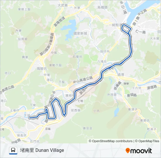 402 Bus Line Map