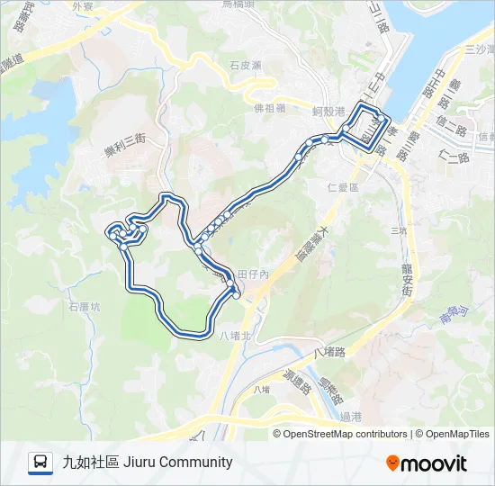 506 Bus Line Map