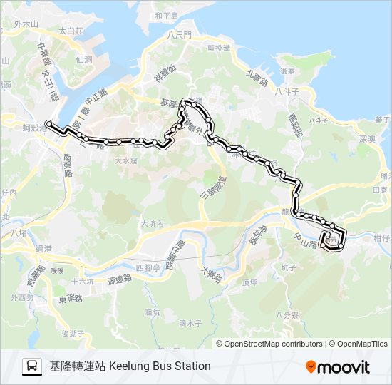 788區城隍廟 bus Line Map