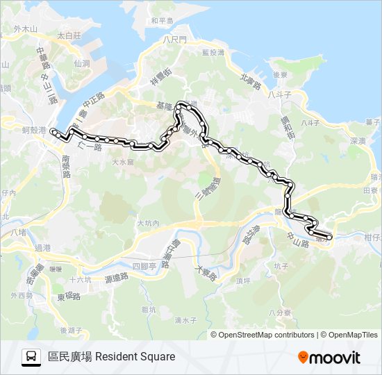 788區城隍廟 bus Line Map