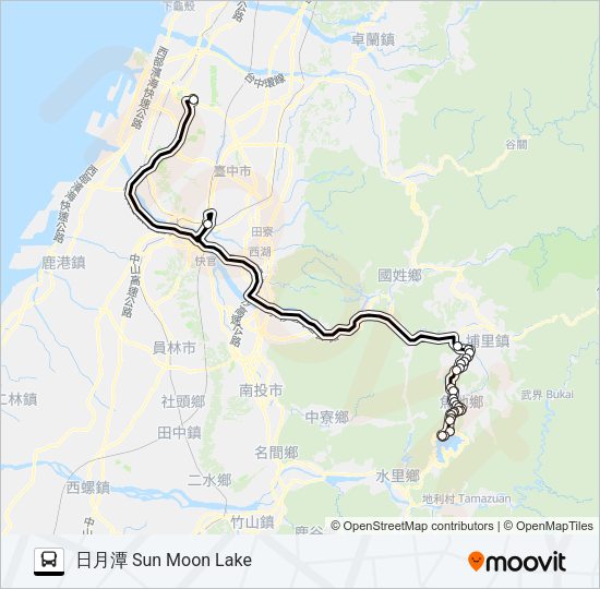 6670E Bus Line Map
