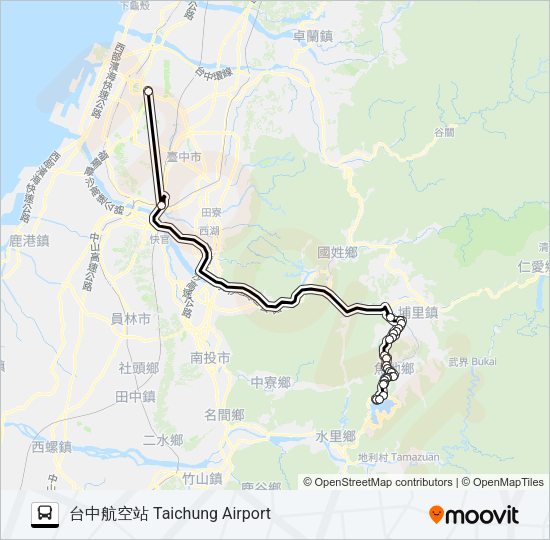6670E Bus Line Map