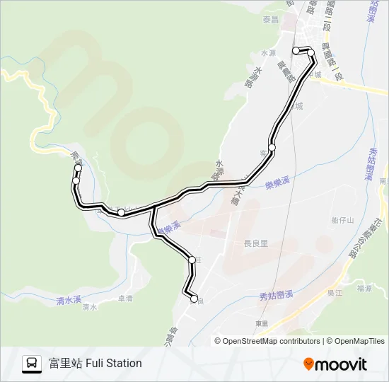 1130 Bus Line Map