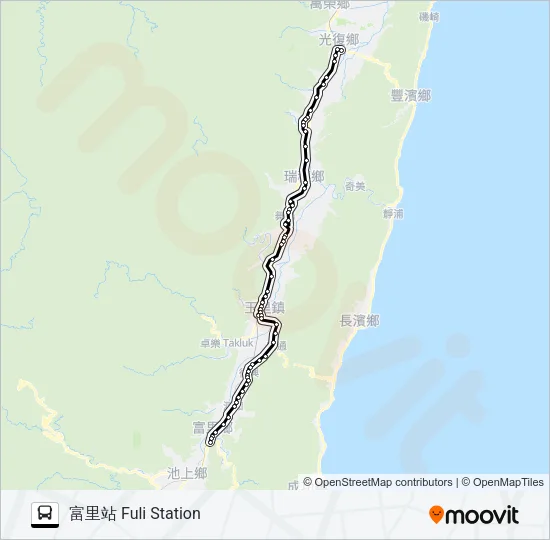 1137 Bus Line Map