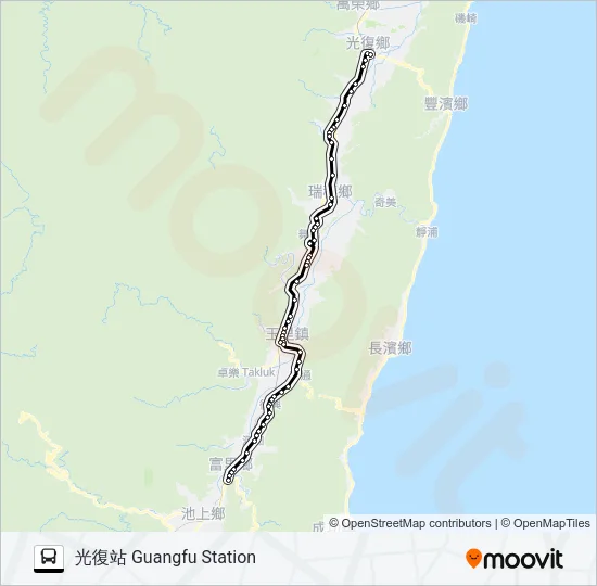 1137 Bus Line Map