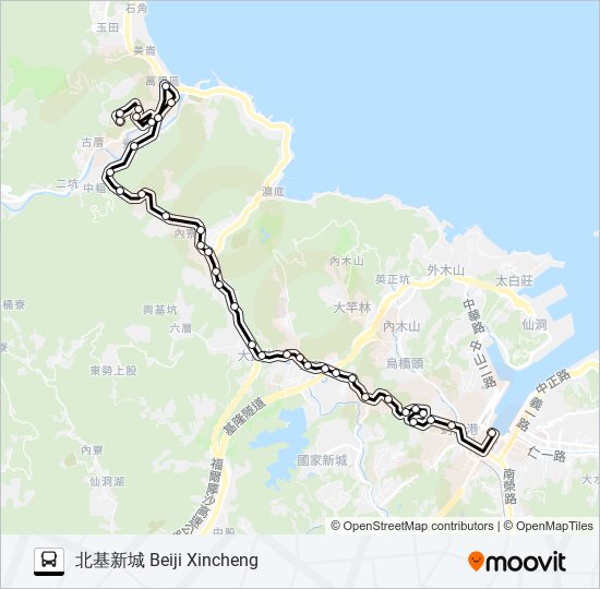 789區城隍廟 bus Line Map