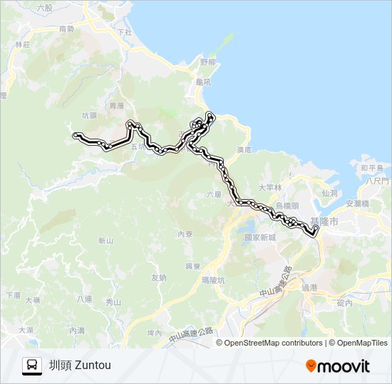 789區城隍廟 bus Line Map