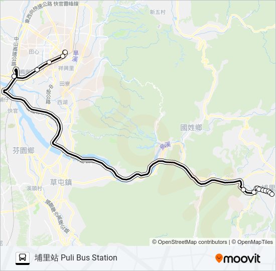 6670H bus Line Map