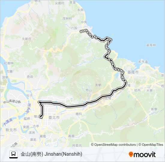 953區 Bus Line Map