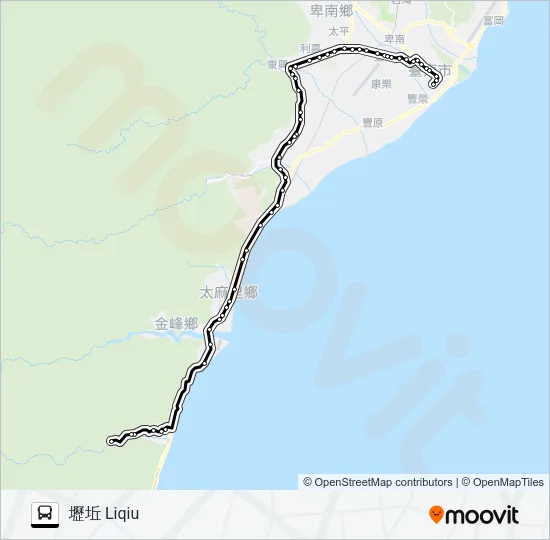 8138 Bus Line Map