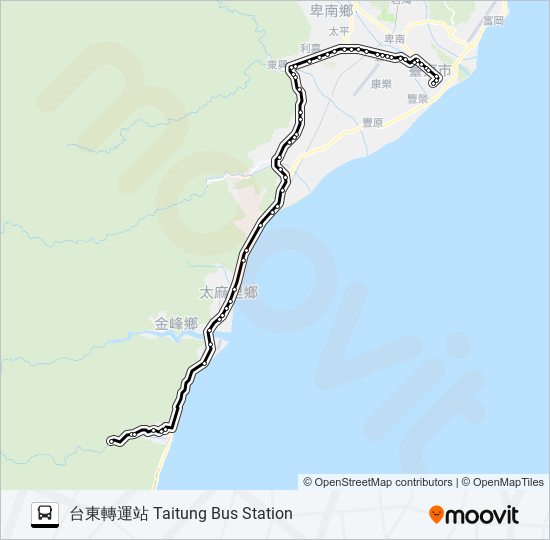 8138 bus Line Map