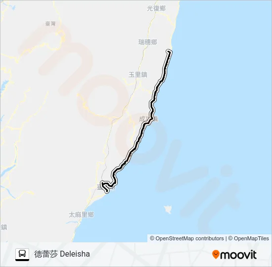 8101 Bus Line Map
