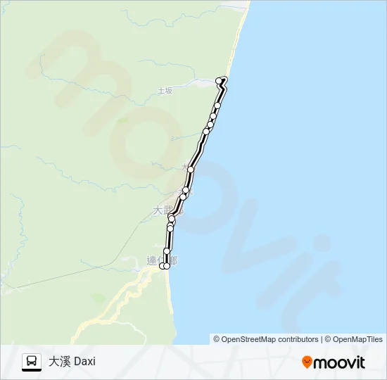 8156 Bus Line Map