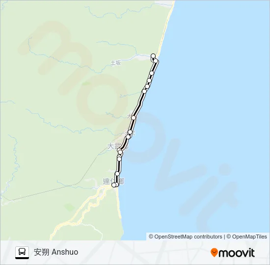 8156 Bus Line Map
