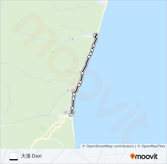 8156 bus Line Map