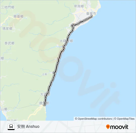 8136 Bus Line Map
