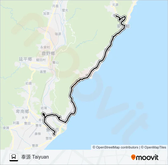 8109 Bus Line Map