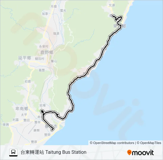 8109 Bus Line Map