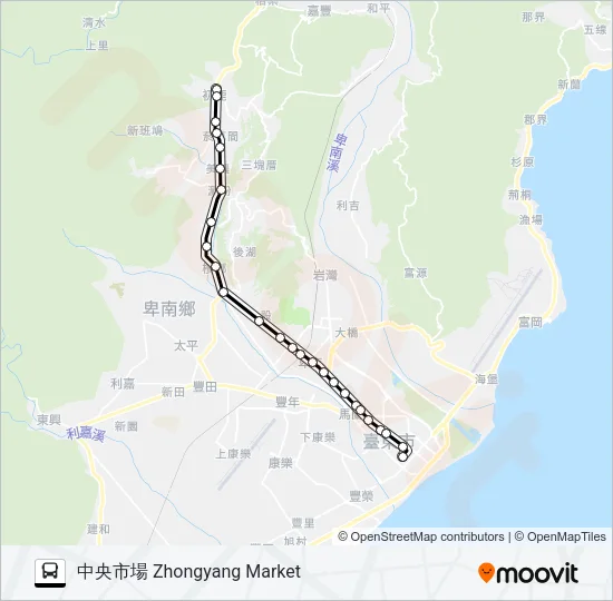 8171 Bus Line Map