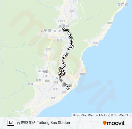 8117 Bus Line Map