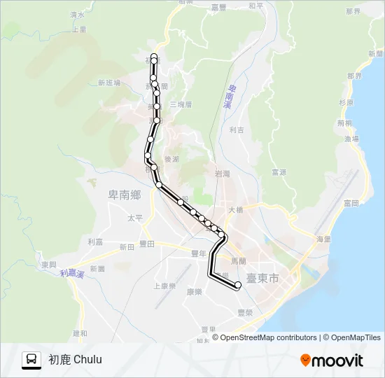8171B Bus Line Map