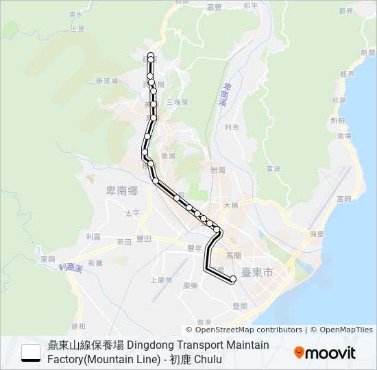 8171B bus Line Map